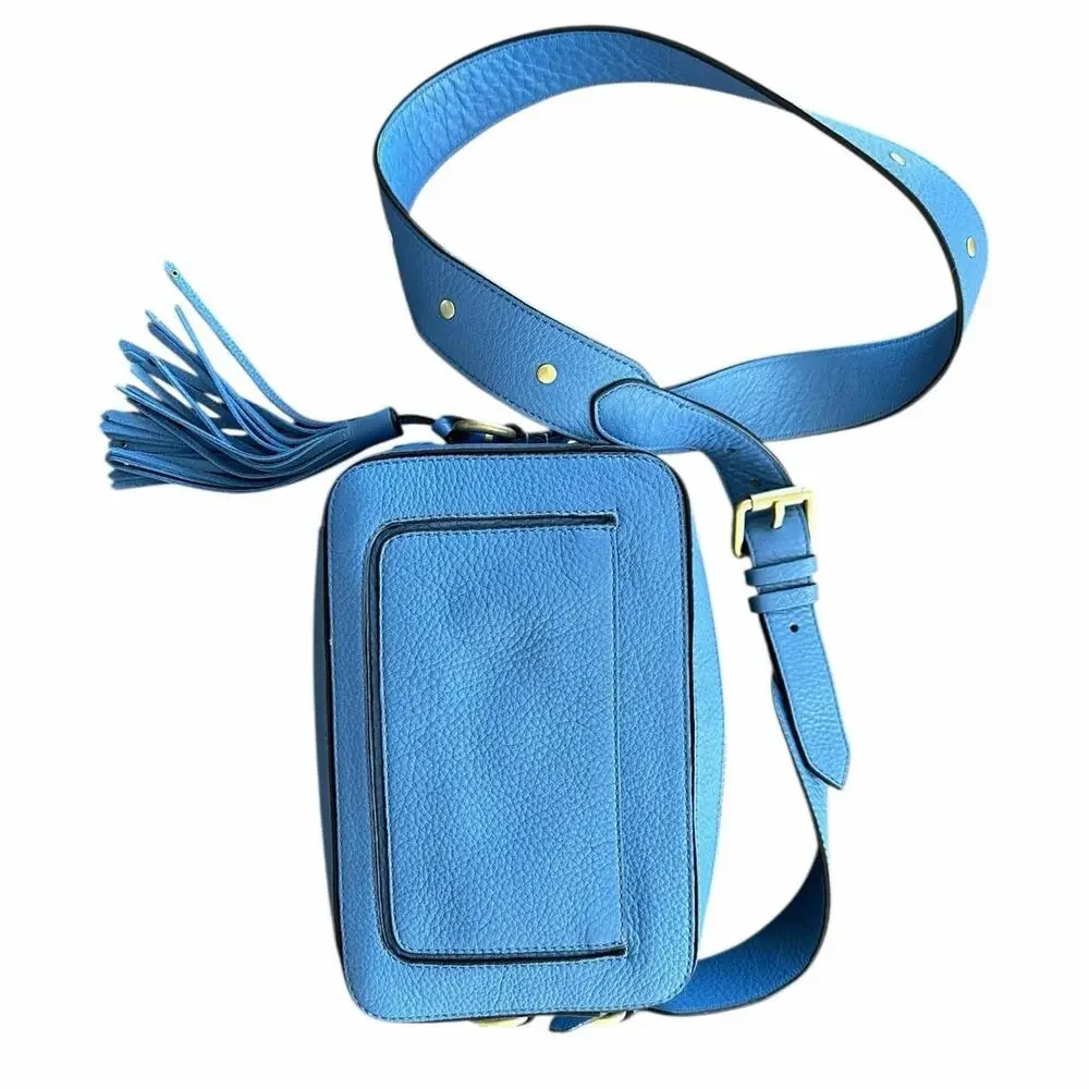 Cole Haan Cassidy Camera Bag CHR11596 Riverside (Blue) NWOT $218